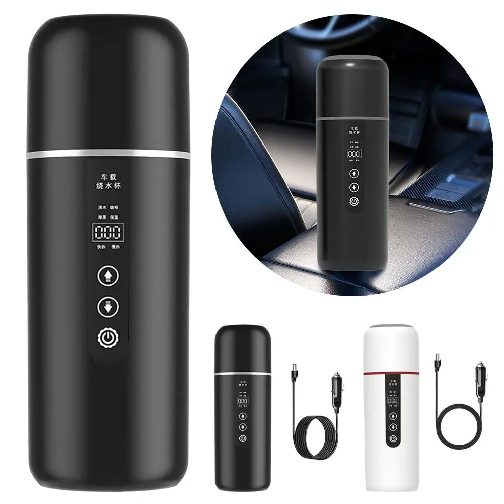 🚗☕ Elektryczny Czajnik Samochodowy – Inteligentna Kontrola Temperatury 37–50°C