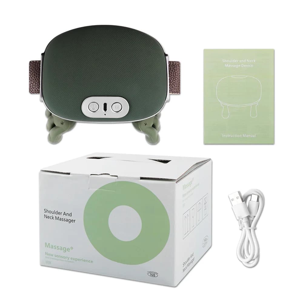 Masażer Shiatsu 4D do karku, ramion i pleców