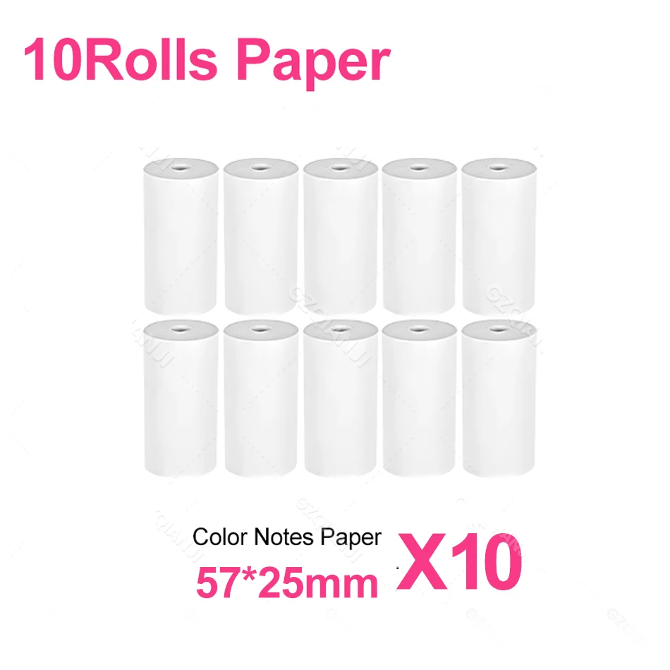 ⭐ Mini drukarka termiczna 58 mm – przenośna drukarka etykiet Bluetooth