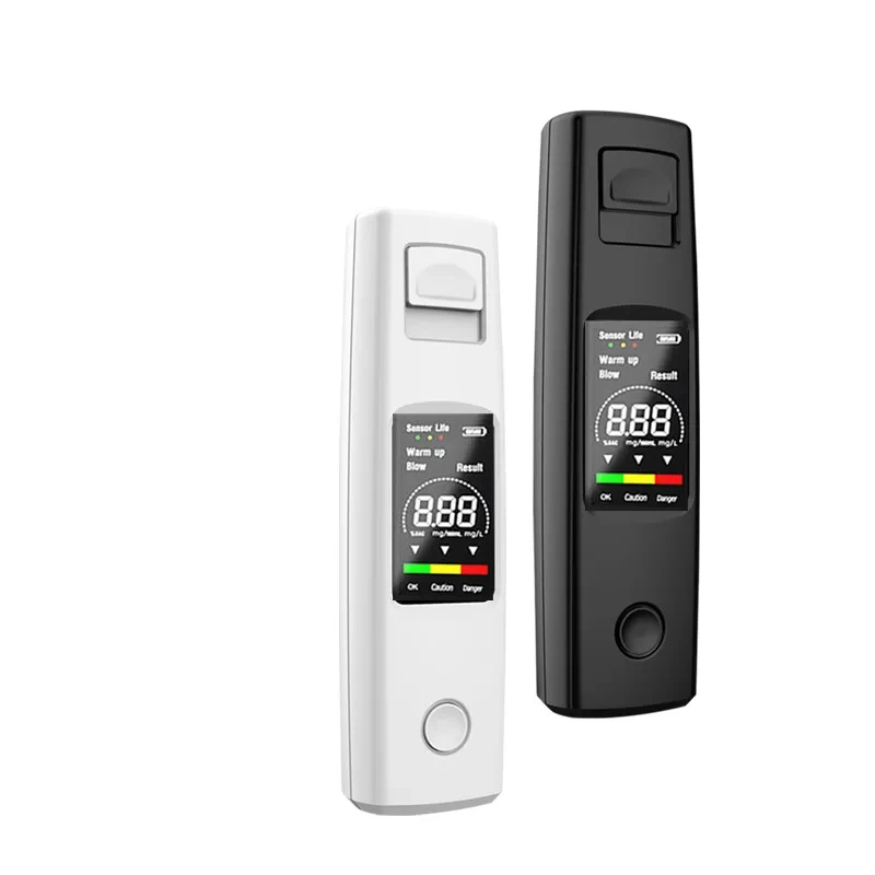 🍺🚗 Przenośny Tester Alkoholu – Profesjonalny Alkomat Cyfrowy o Wysokiej Czułości (USB-C)