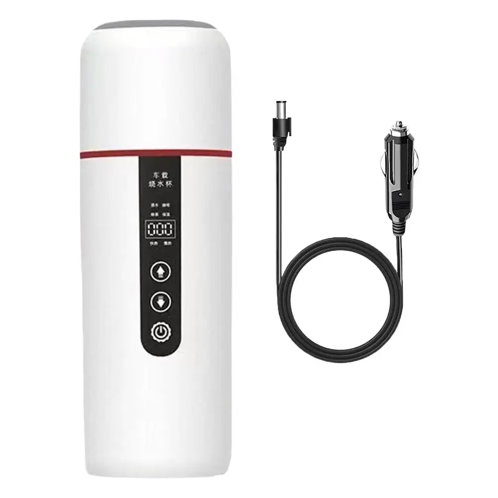 🚗☕ Elektryczny Czajnik Samochodowy – Inteligentna Kontrola Temperatury 37–50°C