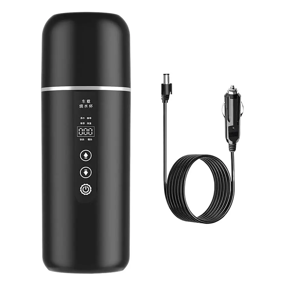 🚗☕ Elektryczny Czajnik Samochodowy – Inteligentna Kontrola Temperatury 37–50°C