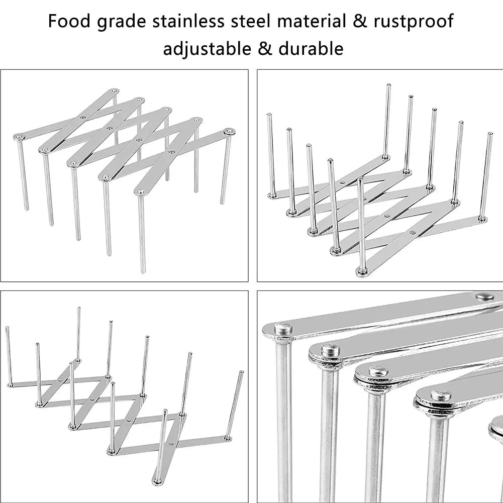 🧺 Koniec bałaganu w kuchni! Składany ociekacz do naczyń – kompaktowy organizer na talerze i kubki