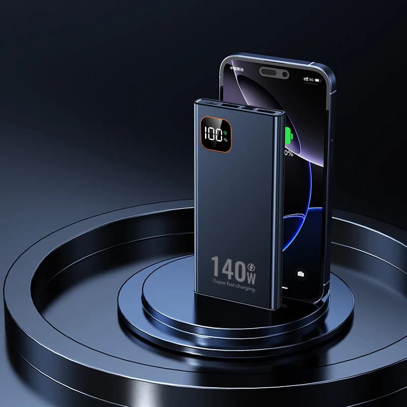 🔋⚡ Power Bank 500000 mAh – Superszybkie Ładowanie 140W | Przenośna Bateria Zewnętrzna