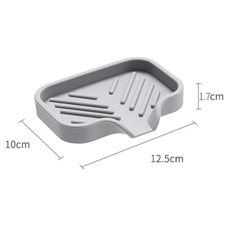 Silikonowa mata na baterię kuchenną – ociekacz na zlew, organizer na mydło i gąbkę, mata osuszająca z odpływem, tacka na blat