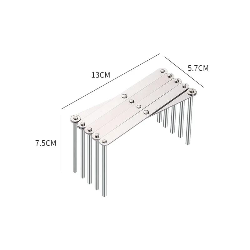 🧺 Koniec bałaganu w kuchni! Składany ociekacz do naczyń – kompaktowy organizer na talerze i kubki