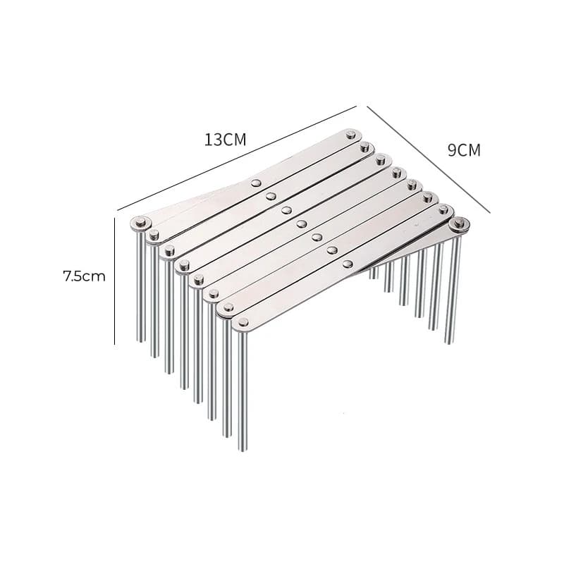 🧺 Koniec bałaganu w kuchni! Składany ociekacz do naczyń – kompaktowy organizer na talerze i kubki
