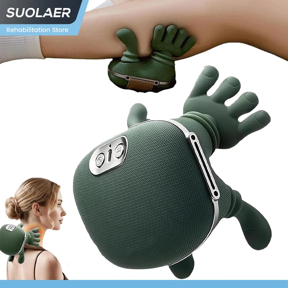 Masażer Shiatsu 4D do karku, ramion i pleców